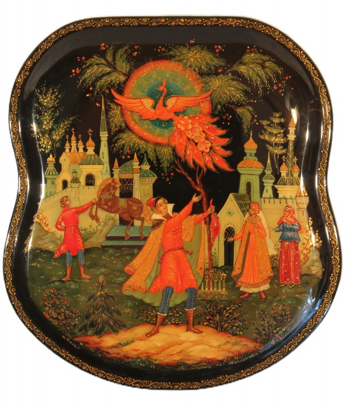 Шкатулка «Жар-птица»