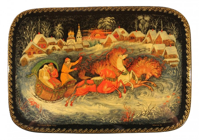 Шкатулка «Тройка»